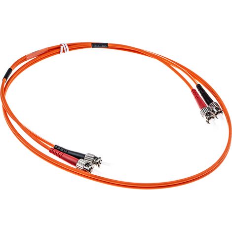 Câble fibre optique RS PRO 1m Avec connecteur / ST, OM2 Multi-mode ( Prix pour 1 ) (1/3)