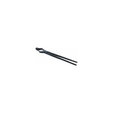 Pince de forgeron, pince à bec rond, utilizzato per la fabbricazione d'enclumes et de couteaux, pince de forgeron de 460 mm, adattato aux fours de forge des inénieurs ou des forgerons. -Crezuo