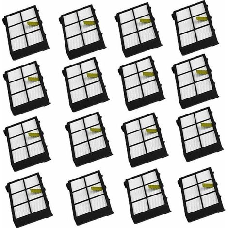12 filtros para iRobot Roomba series 800, 900, 805, 860, 866, 870, 880, 980 (accesorios) (1/4)