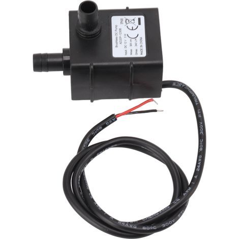 12-V-Gleichstrom-Bürstenlosmotorpumpe, Mini-Leise-Tauchpumpe für Wasserkühlung, Mikro-Kreiselpumpe für Gartenbrunnen (1/5)