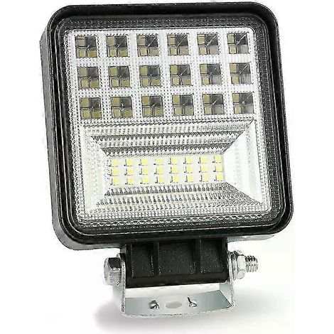 Barre LED 12V/24V pour projecteur/faisceau large tout-terrain, projecteur de travail LED combiné 3030 56SMD pour camion, tracteur, SUV, 4x4, bateau, quad, phares Barra (1/5)