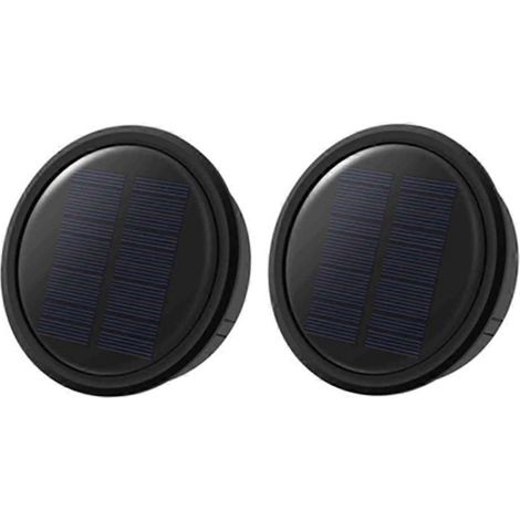 Lot de 2 embouts de rechange pour lanternes suspendues d'extérieur à grande lumière solaire, plus puissants et plus économes en énergie. (1/5)
