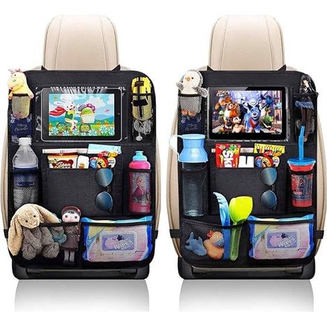 Organizer per schienale auto 65 x 45 cm, 2 pezzi (1/4)