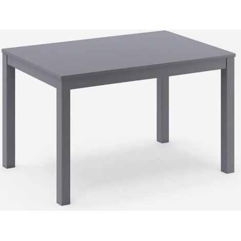 Tavolo allungabile da pranzo 130/210x80 cm Belfort - Grigio Scuro (1/3)