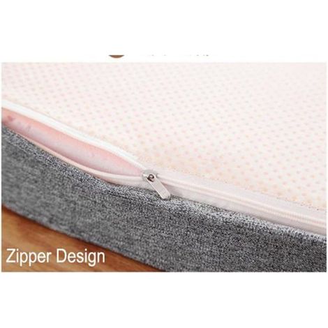 Coussin Siège Mousse Mémoire 45x45cm, Antidérapant Intérieur Extérieur, Bureau Canapé Voiture (1/3)