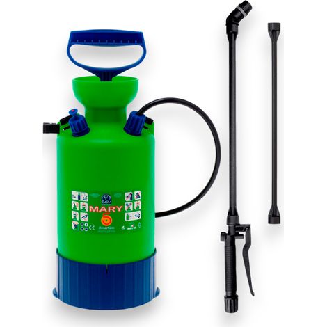 Bomba pulverizadora de mochila de 5 litros completa con accesorios Mary Di Martino
