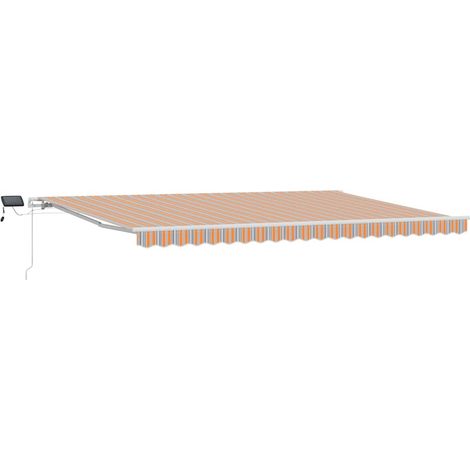 Maison Exclusive - Tenda retrattile Multicolore 500 × 350 cm Tessuto e Alluminio (1/5)