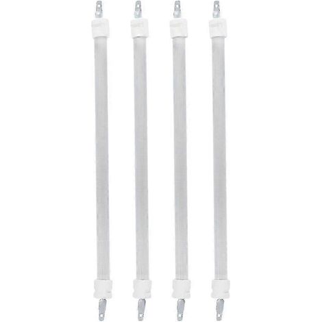 Kit de remplacement pour élément chauffant en quartz, compatible avec les résistances chauffantes pour four électrique, longueur 26 cm. (1/5)