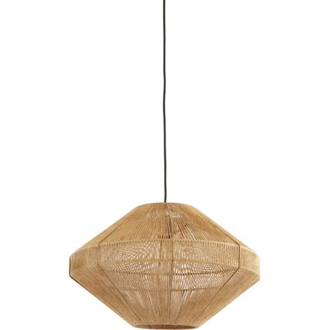 Suspension - naturel - Mallow - jute - Ø 50cm - E27 - 2966783 - (1/5)