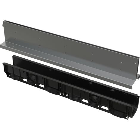 foro di drenaggio esterno 160 mm acciaio inox polipropilene stabile (1/3)