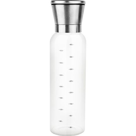 Moulin à poivre en verre borosilicate haute résistance, flacon et pot à épices manuels (1/5)