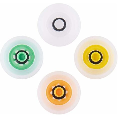 4 PCS Douche Limiteur De Réducteur De Débit Réglé, Limiteur De Débit d'eau Robinet, Ensemble De Limiteur De Réducteur De Flux De Douche, Aérateur Jusqu'à 95% D'économie d'eau 4/6/7/9 L/Min (1/5)