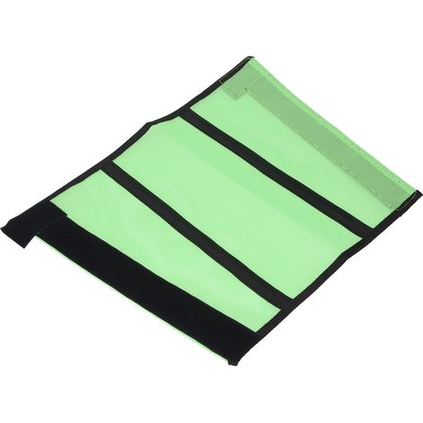 Lot de 4 protège-jambes cheval anti-moucherons en maille respirante, guêtres defense morsures pour écurie et pâture vert 47x37x37 cm (1/5)