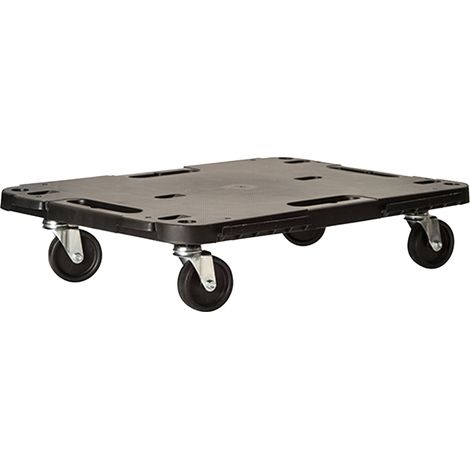 PLATAFORMA CON RUEDAS, EN POLIPROPILENO 580 X 380 X H 40 MM (1/5)