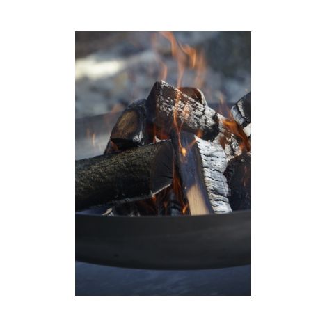 Schwere Feuerschale aus Eisen Ø 100 cm H:35cm