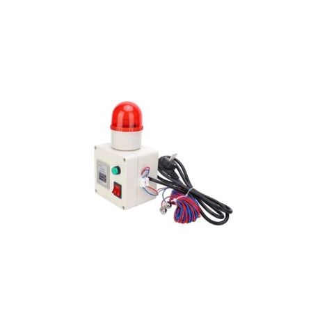 Wasserstandsschalter, Niedrigwassersensor, 90-dB-Wassermangelalarm-Controller mit Schalldämpfer, EU-Stecker 220 V, korrosionsbeständig