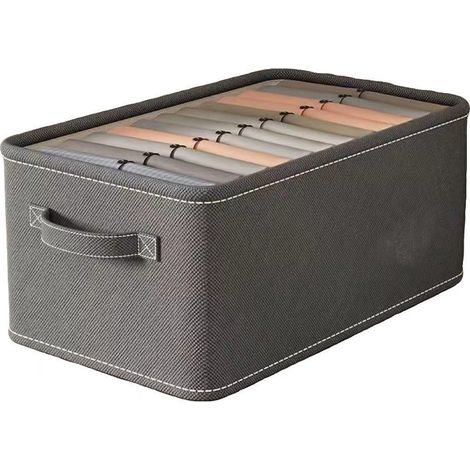 40 x 28 x 20 cm, cubes de rangement pliables en tissu avec double poignée, organisateurs de placard robustes et paniers de rangement pour étagères, maison, bureau, chambre d'enfant
