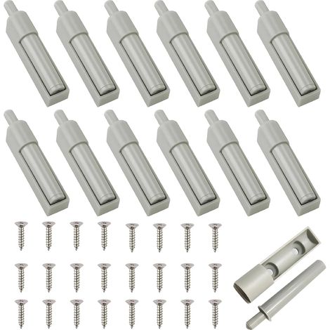 12 Pieces Amortisseur Porte Cuisine Ralentisseur Softclose 24 Vis (1/5)