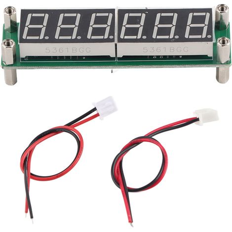 PLJ-6LED-H LED Display Digital Signal Frequency Counter 1MHz- 1000MHz(green font)