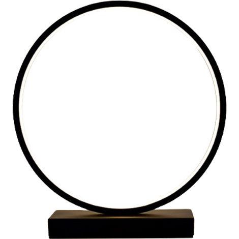 Lampe de chevet décorative avec interrupteur, lampe de lecture à intensité variable, veilleuse LED, lampe de chevet ronde, lampe de table (1/5)