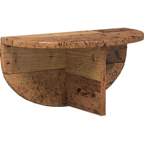 Wall Shelf Old Wood 38 x 19 x 19 cm Engineered Wood vidaXL (1/5)