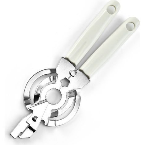 Ouvre-boîte manuel acier inoxydable plastique diamètre 10-100 mm (1/4)