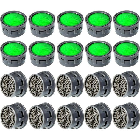 20 Aérateurs ABS Limiteur Débit Salle Bain (1/5)