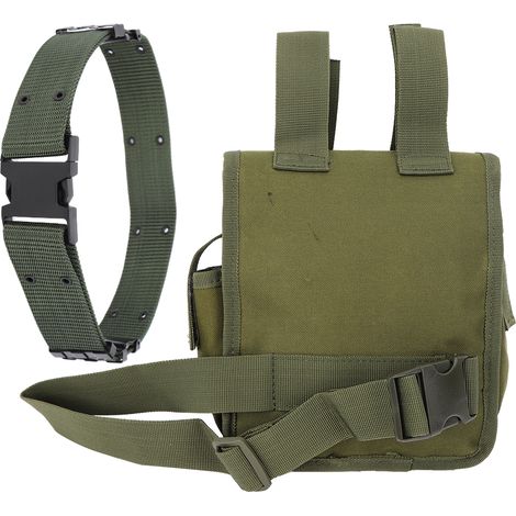 Sacoche de cuisse/jambe/hanche en nylon pour activités de plein air, idéale pour la randonnée et le camping. (1/5)