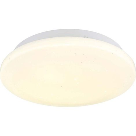 Deckenlampe Deckenleuchte Wohnzimmerlampe Flurleuchte Metall opal sparkle LED (1/5)
