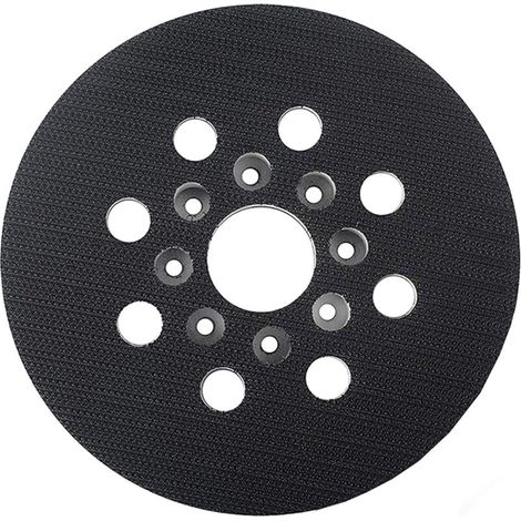 125 mm 8-Loch-Schleifteller – Kompatibel mit Bosch GEX 1251 AE, PEX 220 A, PEX 220 AE, Skil 7402/7490 – Hartgummi für effizientes Schleifen