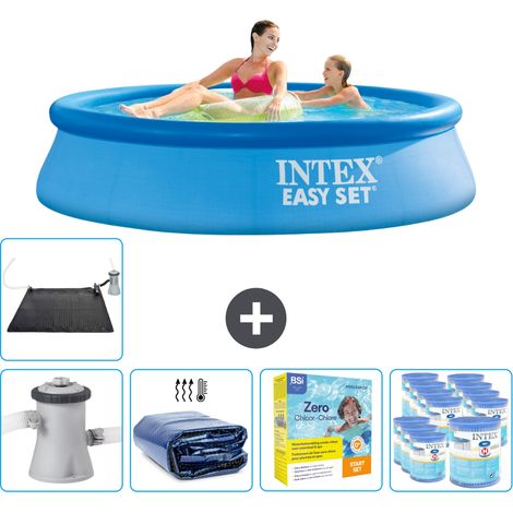 Intex Piscine Easy Set Ronde - 244x61 cm - 6-pièces  SCB25 (1/5)
