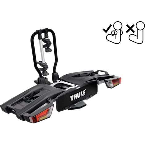 portabici da gancio traino fix4bike thule "easyfold xt f" 2 biciclette (1/5)