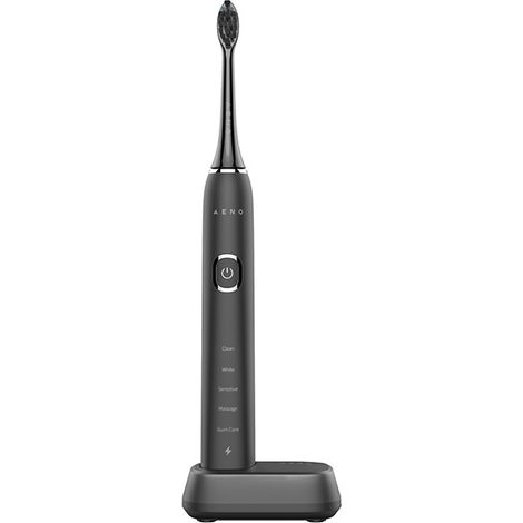 Brosse à dents sonique AENO DB5 46 000 tr/min 5 modes 40 jours IPX7 Noir (1/5)