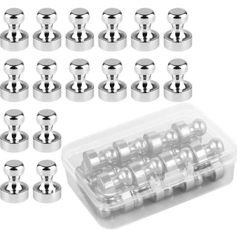 24 Stück Stark Magnete, 12x16mm, Neodym Magnet, Kühlschrankmagnet, Magnettafel Magnete, Klein Magnet Stark (1/5)