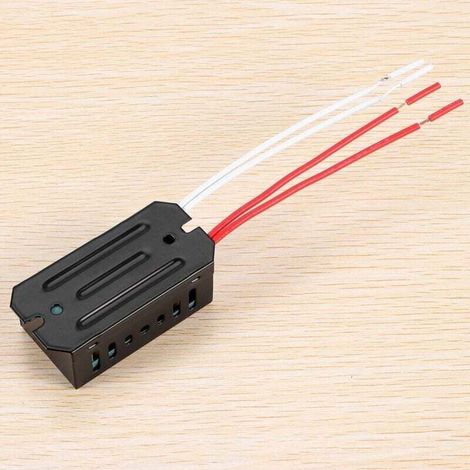 Transformateur électronique pour éclairage halogène 200-250 V à 12 V 50 W- (1/4)
