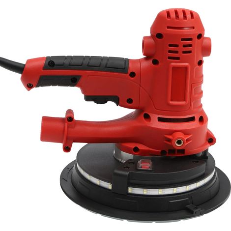 Ponceuse murale portative, 220V, 1200W de puissance, Rouge (1/2)