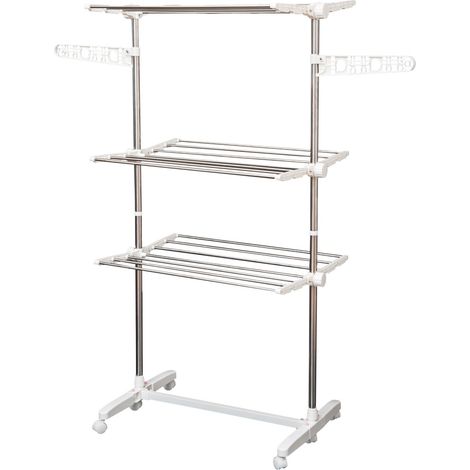 Stendibiancheria easycomfort acciaio inox pieghevole 142 cm (1/5)