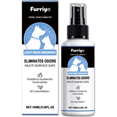 Furriyo Haustiergeruchsreiniger: Neutralisiert Gerüche im ganzen Haus, sorgt für langanhaltende Frische und entfernt Uringerüche von Katzen und Hunden. (1/5)