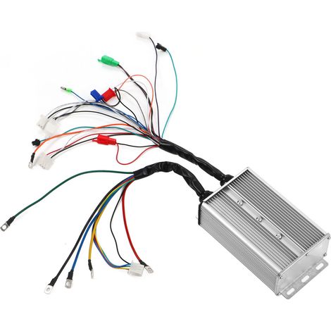 Régulateur de moteur sans balais 36V 48V 1500W 18 tubes double rangée en alliage d'aluminium pour vélos électriques (1/5)