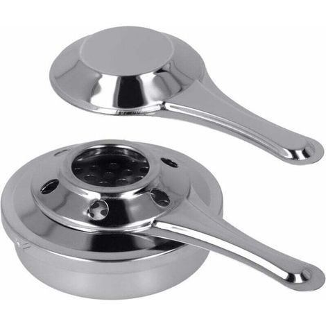 Brûleur À Fondue 9 Cm, Réchaud Uniforme Pour Fromage Et Chocolat, Accessoire Indispensable Pour Service À Fondue Élégant (1/3)
