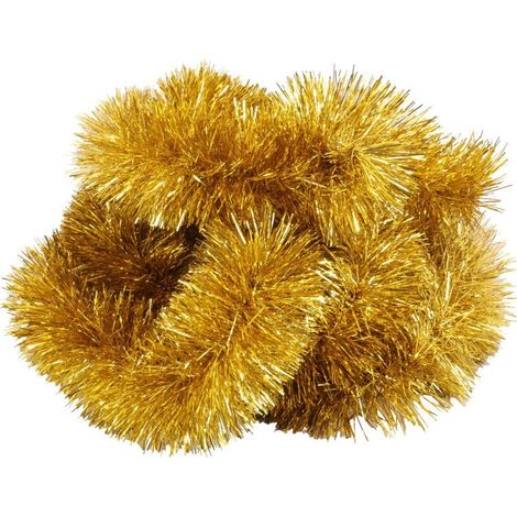 Catena per albero di Natale sottile color oro, 300 cm (1/2)