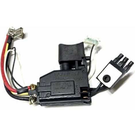 Interrupteur pour Makita 650753-7 6507545 DHP482 DF482D DDF482 DDF482RME DDF482Z DHP482RME DHP482Z DHP482RA (1/5)