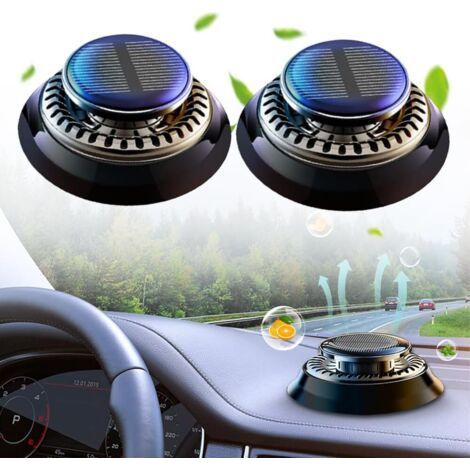 Chauffage voiture portable pour dégivrage pare-brise – Dégivrage à 360° – Base adhésive – Diffuseur de parfum intégré (1/4)