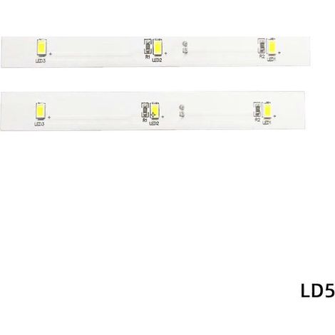 Panneau lumineux LED pour réfrigérateur 3251672 Accessoires pour Gree Jinghong 2PCS( ) (1/4)