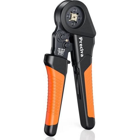 0.08-16mm² Crimping Pliers, PR16-4 Self-Adjusting Pliers for Cable Terminals (1/5)