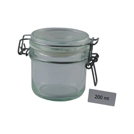 Omega Drahtbügelglas 200 ml 8,3x8,5 cm Wein- und Obstverarbeitung