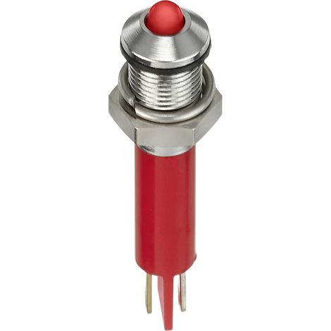 APEM Q6P1CXXR24E LED-Signalleuchte Rot  Prominent      40 mcd