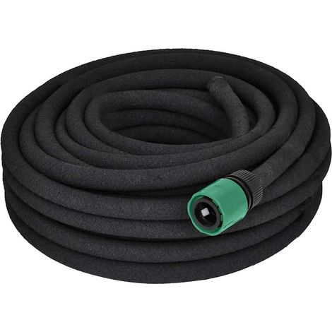 Soaker Hose Watering & Irrigation Garden 1/2" Connector 50 m vidaXL