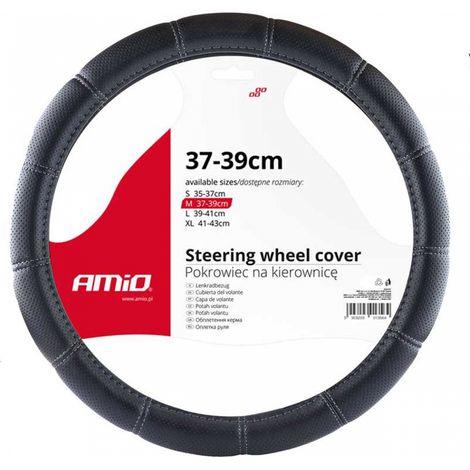 Funda para volante de coche M 37-39cm SWC-29-M amio-02566 (1/2)