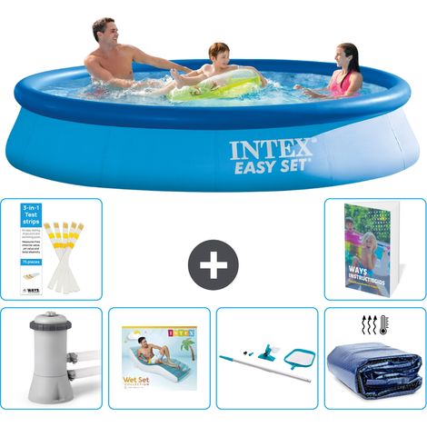 Intex Piscina Easy Set Rotonda - 366x76 cm - 7-pezzi  S270